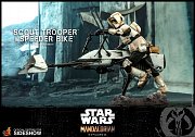 Akční figurka Star Wars The Mandalorian 1/6 Scout Trooper & Speeder Bike 30 cm