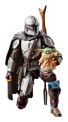 Sběratelské akčné figurky Star Wars The Mandalorian Black Series 2021 Mandalorian & Grogu (Maldo Kreis) 15 cm