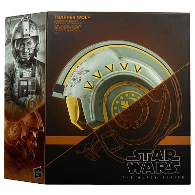 Elektronická helma Star Wars: The Mandalorian Black Series 2023 Trapper Wolf