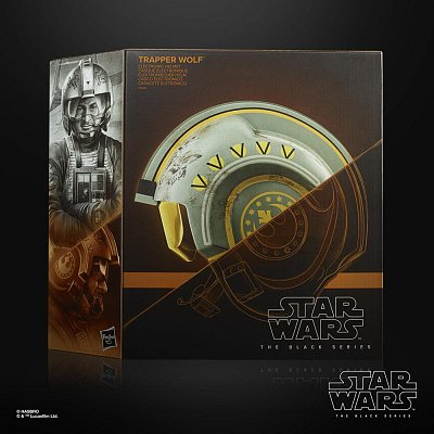 Elektronická helma Star Wars: The Mandalorian Black Series 2023 Trapper Wolf