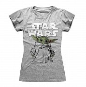 Star Wars The Mandalorian Ladies T-Shirt The Child Sketch