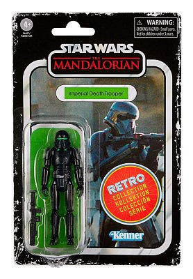 Star Wars The Mandalorian Retro Collection Akční figurka 2022 Imperial Death Trooper 10 cm