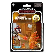 Star Wars: The Mandalorian Vintage Collection Akční figurka 2022 Incinerator Trooper & Grogu 10 cm