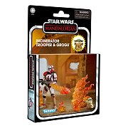 Star Wars: The Mandalorian Vintage Collection Akční figurka 2022 Incinerator Trooper & Grogu 10 cm