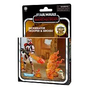 Star Wars: The Mandalorian Vintage Collection Akční figurka 2022 Incinerator Trooper & Grogu 10 cm