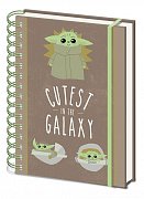 Star Wars The Mandalorian Wiro Notebook A5 Cutest In The Galaxy Case (10)