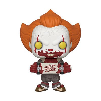 Stephen King\'s It 2 POP! Movies Vinyl Figure Pennywise Skateboard 9 cm