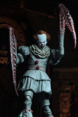 Stephen King\'s It 2017 Action Figure Ultimate Pennywise (Dancing Clown) 18 cm