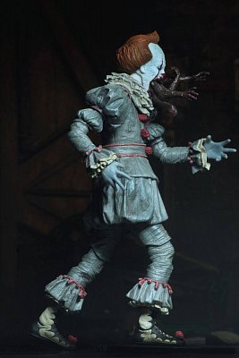 Stephen King\'s It 2017 Action Figure Ultimate Pennywise (Dancing Clown) 18 cm --- DAMAGED PACKAGING