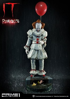 Stephen Kings It 2017 Statue 1/2 Pennywise 111 cm