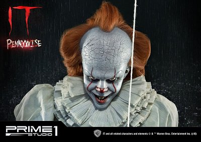 Stephen Kings It 2017 Statue 1/2 Pennywise 111 cm