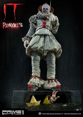 Stephen Kings It 2017 Statue 1/2 Pennywise 111 cm