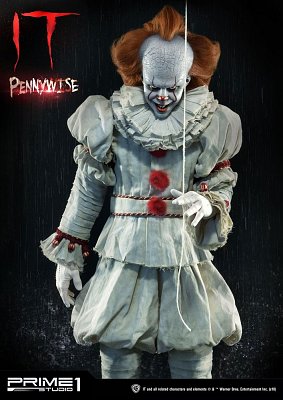 Stephen Kings It 2017 Statue 1/2 Pennywise 111 cm