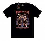 Steven Rhodes T-Shirt Worship Coffee black