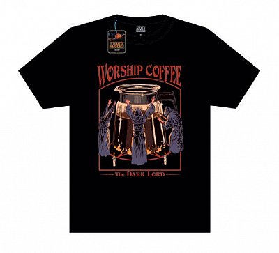 Steven Rhodes T-Shirt Worship Coffee black