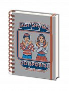 Steven Rhodes Wiro Notebook A5 Say No to Sports