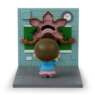 Stranger Things Diorama Eleven vs Demogorgon LC Exclusive 13 x 14 cm --- DAMAGED PACKAGING