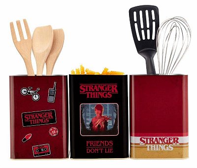 Stranger Things Kitchen Storage Set Retro Logo