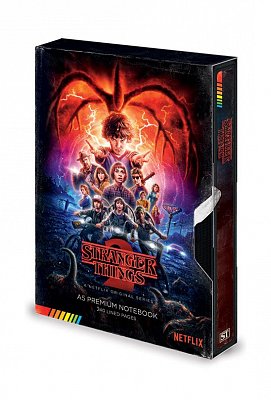 Stranger Things Premium Notebook A5 VHS (S2)