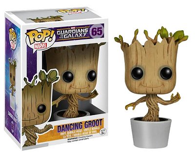 Strážci galaxie Figurka s kývací hlavou POP! Dancing Groot