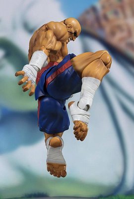 Street Fighter S.H. Figuarts Action Figure Sagat Tamashii Web Exclusive 17 cm