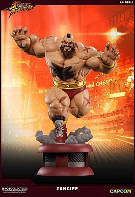 Street Fighter V Statue 1/4 Zangief 69 cm --- DAMAGED PACKAGING