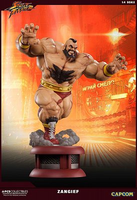 Street Fighter V Statue 1/4 Zangief 69 cm --- DAMAGED PACKAGING