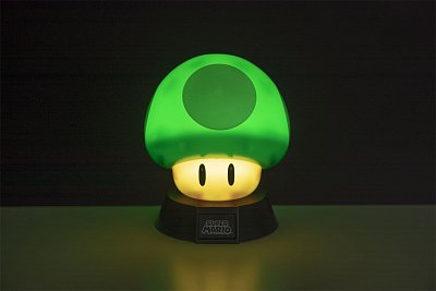 Super Mario Bros 3D Icon Light 1Up Mushroom 10 cm