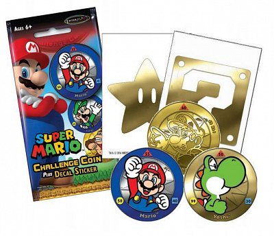 Super Mario Challenge Coin Packs Display (24)
