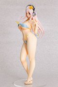 Super Sonico Statue 1/4.5 Super Sonico Summer Vacation Ver. 35 cm --- DAMAGED PACKAGING