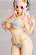 Super Sonico Statue 1/4.5 Super Sonico Summer Vacation Ver. 35 cm --- DAMAGED PACKAGING