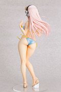Super Sonico Statue 1/4.5 Super Sonico Summer Vacation Ver. 35 cm --- DAMAGED PACKAGING