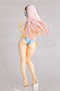 Super Sonico Statue 1/4.5 Super Sonico Summer Vacation Ver. 35 cm --- DAMAGED PACKAGING