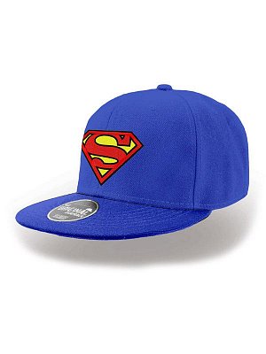Superman Snap Back Cap Logo