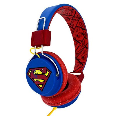 Superman Teen Headphones Vintage Logo