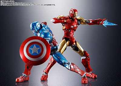 Tech-On Avengers S.H. Figuarts Action Figure Captain America 16 cm