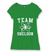 Teorie velkého třesku Dámské triko Team Sheldon (zelená)