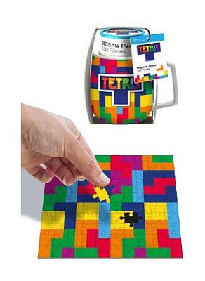 Sada hrnků a skládačky Tetris Tetriminos