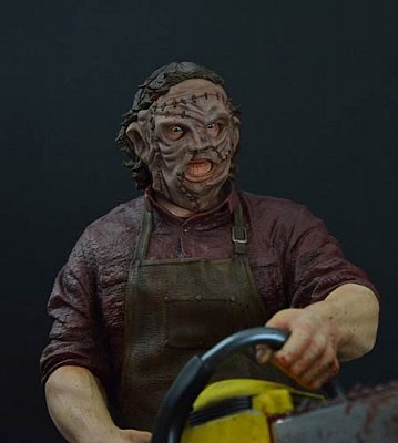 Texaský masakr motorovou pilou 3D Socha Leatherface