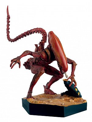 The Alien & Predator Figurine Collection Red Xenomorph (Aliens Genocide) 12 cm