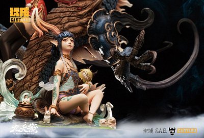 The Balance of Nine Skies Statue 1/7 Azure Dragon by PKking 50 cm