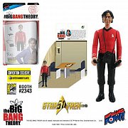 The Big Bang Theory Action Figures with Diorama Set Raj TOS EE Exclusive 10 cm