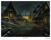The Elder Scrolls Lithograph 5-Set 35 x 28 cm