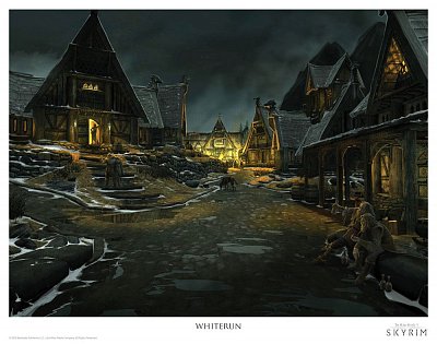 The Elder Scrolls Lithograph 5-Set 35 x 28 cm