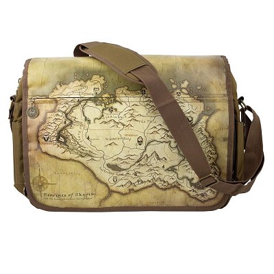 The Elder Scrolls V: Skyrim Messenger Bag Map