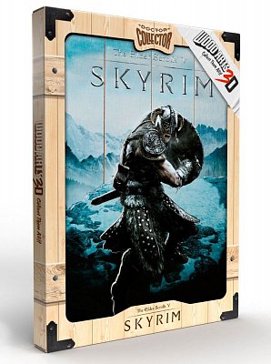 The Elder Scrolls V: Skyrim WoodArts 3D dřevěný plakát Aereal Attack 30 x 40 cm