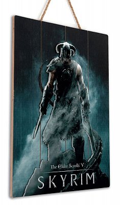 The Elder Scrolls V: Skyrim WoodArts 3D dřevěný plakát Dragonborn 30 x 40 cm