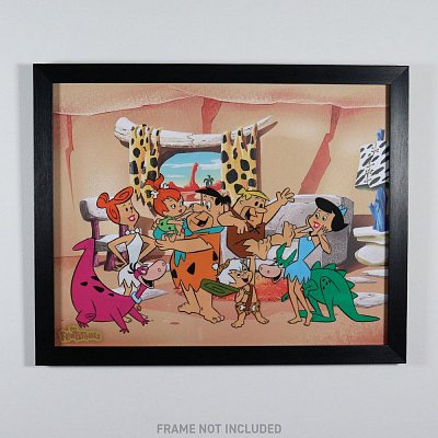 The Flintstones Art Print Limitovaná edice Fan-Cel 36 x 28 cm