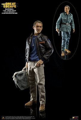 The Great Escape My Favourite Legend Action Figure 1/6 Steve McQueen Capt. Virgil Hilts Deluxe 30 cm