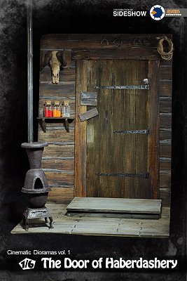 The Hateful Eight Cinematic Diorama 1/6 The Door of Haberdashery 46 cm